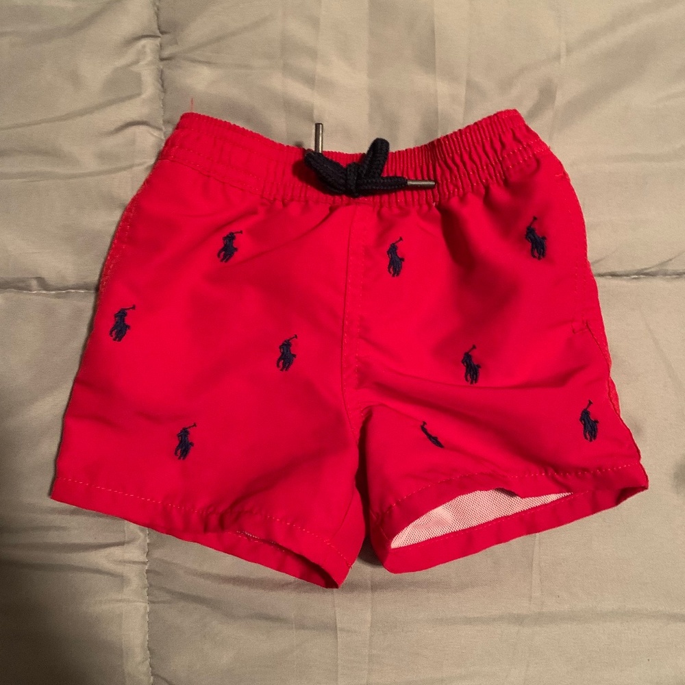 12 month Ralph Lauren Swim Trunks